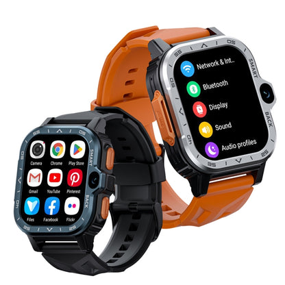 LOKMAT APPLLP 4 MAX 2.02-Inch Android 8.1 Full Network Wifi Card Bluetooth Smart Watch(Silver 64G) - Smart Watches by LOKMAT | Online Shopping UK | buy2fix