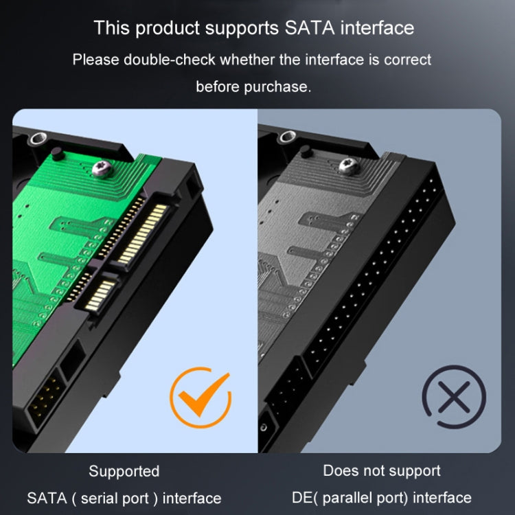 JINGHUA USB3.0 To SATA HDD Adapter Cable For 2.5/3.5 Inch External HDD SSD Hard Drive(30cm) - eSATA & SATA & IDE by JINGHUA | Online Shopping UK | buy2fix