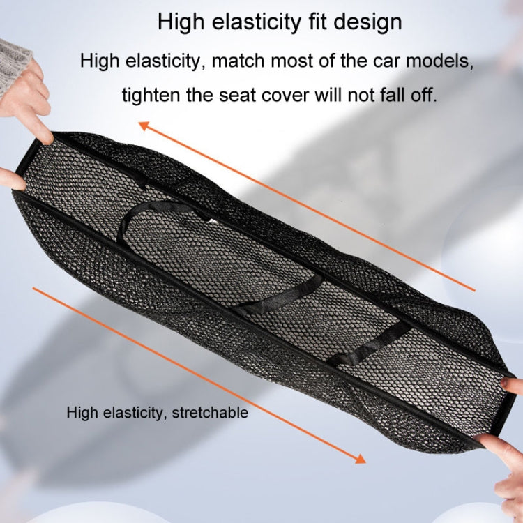 77x55cm Electrical Motorcycle Seat Cover Summer Breathable 3D Mesh Motorcycle Anti-Scald Cushion(Black) - Seat Covers by buy2fix | Online Shopping UK | buy2fix