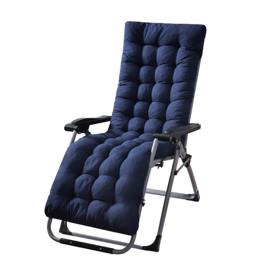 170x53x8cm Thickened Slip-on Home Recliner Cushion Garden Rocking Chair Cushion(Navy Blue) - Cushions & Pillows by buy2fix | Online Shopping UK | buy2fix