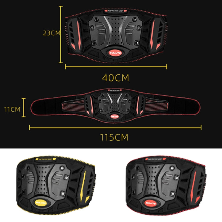 SULAITE Motorcycle Riding Breathable Anti-Fall Belt, Color: Yellow L/XL - Protective Gear by SULAITE | Online Shopping UK | buy2fix