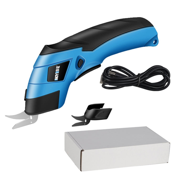 MOYI Electric Scissors Handheld Cloth Paper Box Cutting Tool, Specifications: Single Blade Paper Box - DIY Apparel Sewing by MOYI | Online Shopping UK | buy2fix