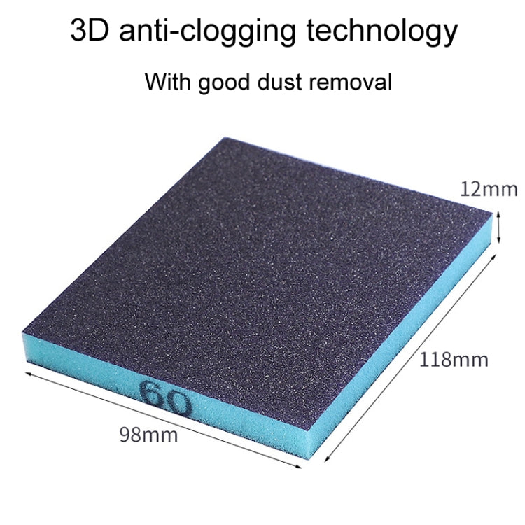 240# Woodworking Polishing Metal Rust Removal Wet And Dry Sponge Sandpaper - Abrasive Tools & Accessories by buy2fix | Online Shopping UK | buy2fix