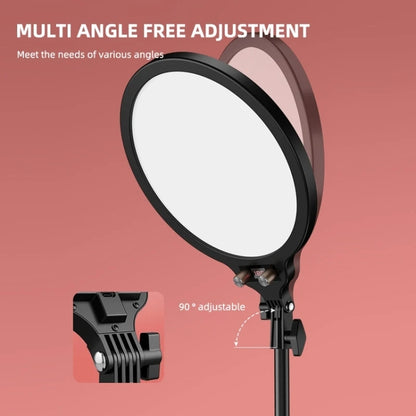 12.6 Inch Full-Screen Selfie Ring Light Tripod Set For Live Stream, Spec: 210cm Overhead Shot - Selfie Light by buy2fix | Online Shopping UK | buy2fix