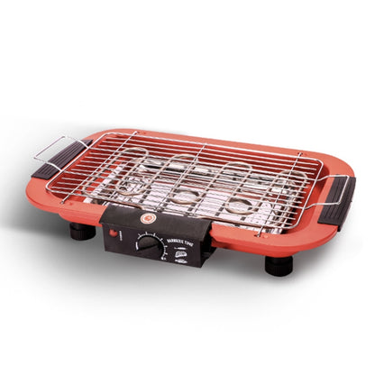 1800W Electric Grill Home BBQ Grill, UK Plug(Red) - Bulit-in Ovens & Accessories by buy2fix | Online Shopping UK | buy2fix