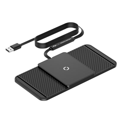 Avoid Camera Universal Car Wireless Charger Anti-slip Mat(USB Interface 1m) - Wireless Charging Pads by buy2fix | Online Shopping UK | buy2fix