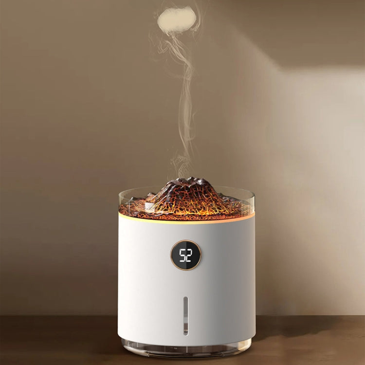 HX127 Mini Volcano Lava Aromatherapy Diffuser Small Household Atmosphere Humidifier, Color: White - Air Purifiers & Accessories by buy2fix | Online Shopping UK | buy2fix