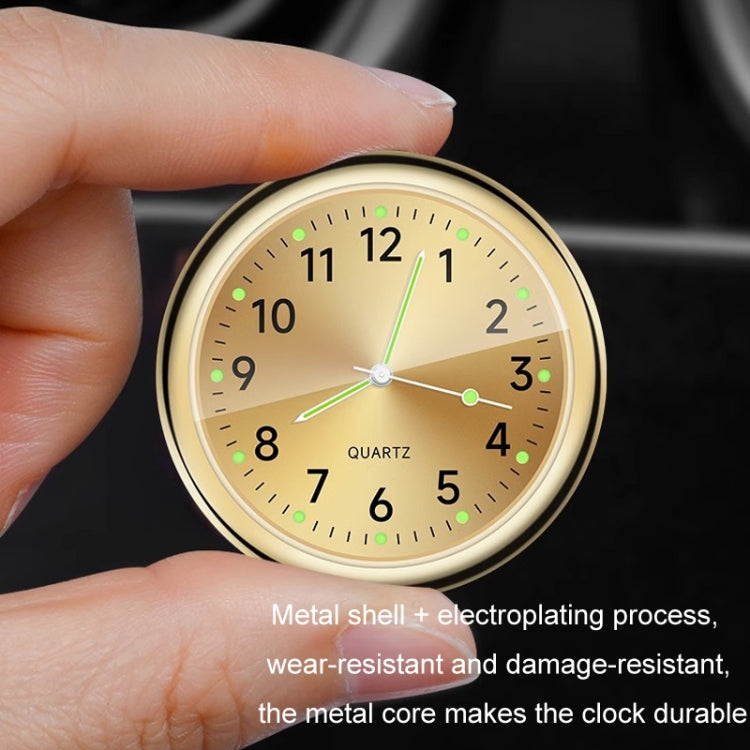 Car Digital Electronic Quartz Luminous Clock, Color: Silver - Clocks & Car Meters by buy2fix | Online Shopping UK | buy2fix