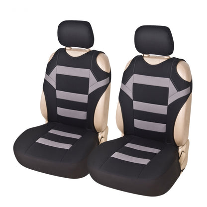 Car Vest Style Double Front Seat Interior Seat Cover(Gray) - Seat Accessories by buy2fix | Online Shopping UK | buy2fix