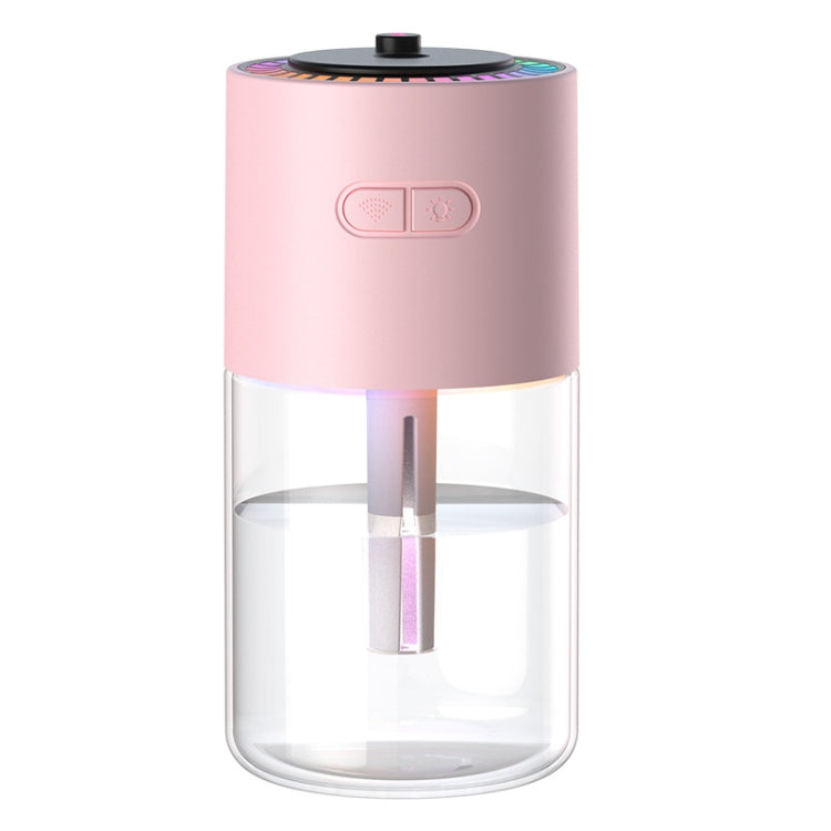 280ml Star Projection Light Humidifier USB Car Diffuser Humidifier Household Hydrating Atomizer, Color: Pink - Air Purifiers & Accessories by buy2fix | Online Shopping UK | buy2fix