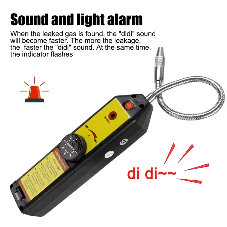 Car Halogen Air Conditioning Refrigerant Leak Detector, Model: WJL-6000UV - Gas Monitor by buy2fix | Online Shopping UK | buy2fix