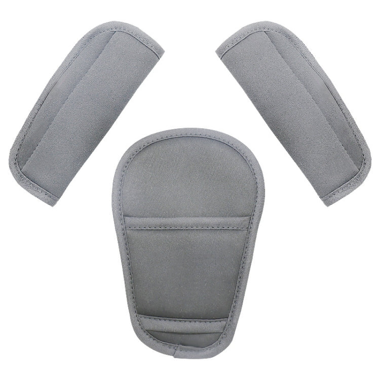 Car Child Safty Seat Belt Protective Cover, Size: 18x12cm(Gray) - Seat Belts & Padding by buy2fix | Online Shopping UK | buy2fix