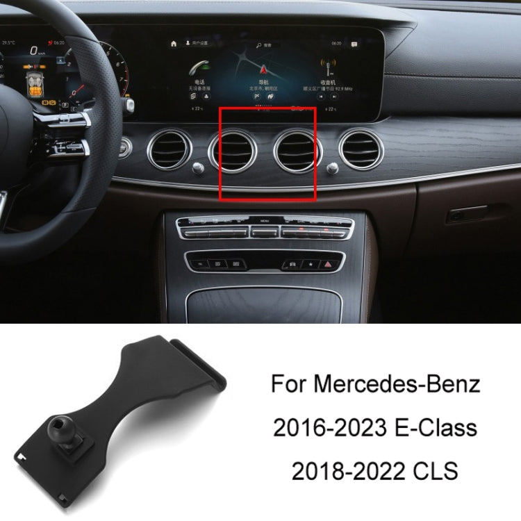 For Mercedes-Benz Mobile Phone Holder Car Air Outlet Base, Model: 16-23 E-Class/18-22 CLS - Special Car Holders by buy2fix | Online Shopping UK | buy2fix