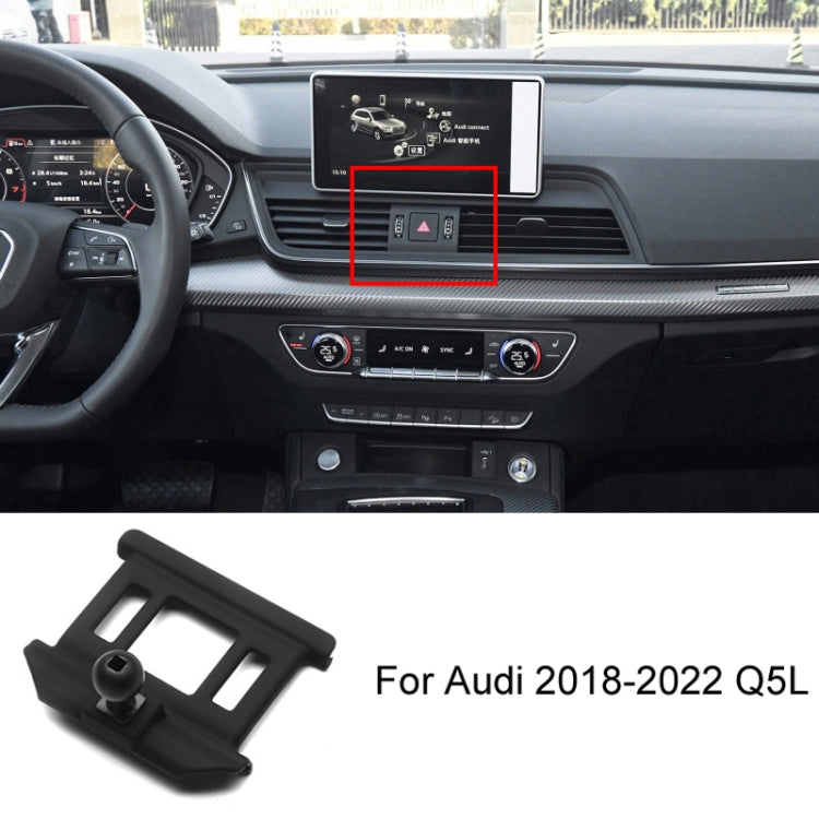 For Audi Car Mobile Phone Holder Mounting Base, Model: 18-22 Q5L - Special Car Holders by buy2fix | Online Shopping UK | buy2fix