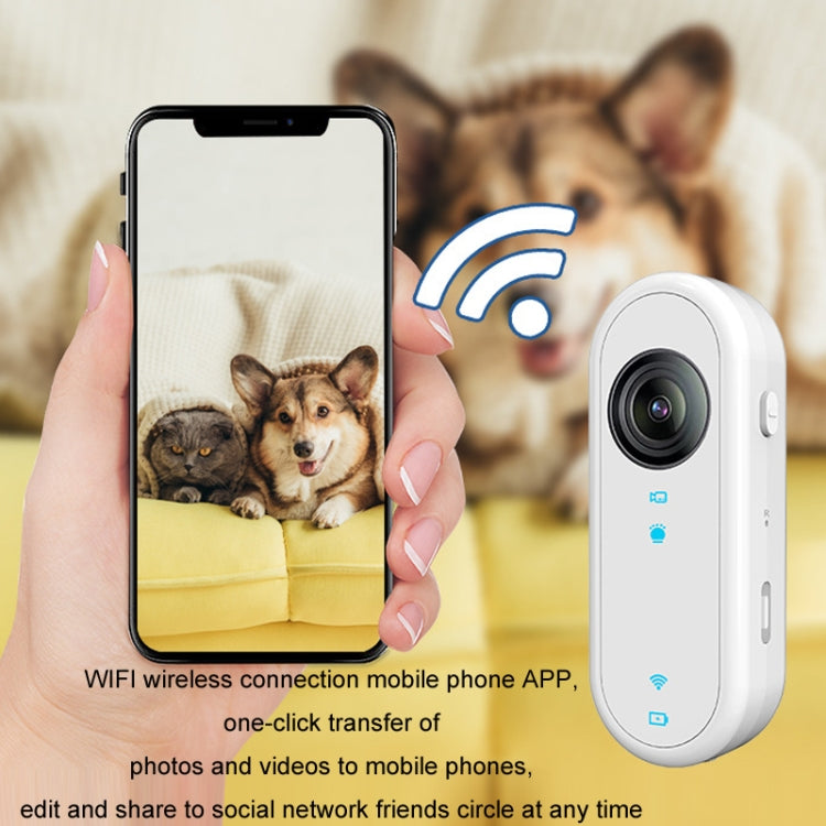 HD Outdoor Portable Pet Recorder Cycling Sports Camera, Specifications: With 128G TF Card - Video Cameras by buy2fix | Online Shopping UK | buy2fix