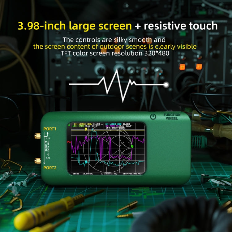 BSIDE P5 Handheld Vector Network Analyser Colorful Screen Network Tester - Lan Cable and Tools by BSIDE | Online Shopping UK | buy2fix