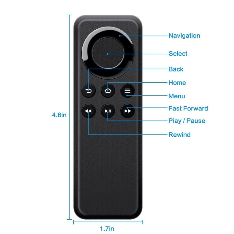 CV98LM Bluetooth Remote Control For Amazon Fire TV Stick / Fire TV Box - TV by buy2fix | Online Shopping UK | buy2fix