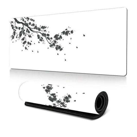 300x800x2mm Ink Painting Cherry Blossom Rubber Non-Slip Mouse Pad Desk Mat(Pattern 20) - Mouse Pads by buy2fix | Online Shopping UK | buy2fix