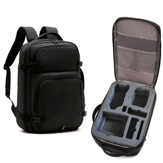 For DJI Air 3  BKANO A3-005 Large Capacity Shoulder Bag Organizer Backpack(Black) - Carry Cases & Bags by BKANO | Online Shopping UK | buy2fix