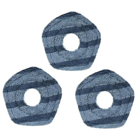 3pcs Mop Pad For Eufy X10 Pro Omni Robot Vacuum Replacement Parts - Other Accessories by buy2fix | Online Shopping UK | buy2fix