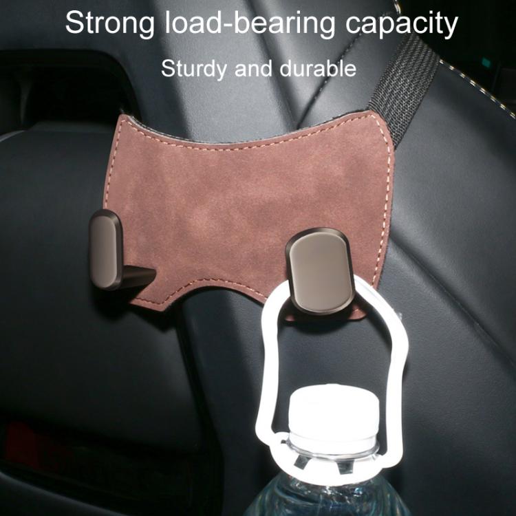 Car Sports Seats With One-Piece Headrests Furring Storage Metal Hooks(Gray) - Auto Fastener & Clips by buy2fix | Online Shopping UK | buy2fix