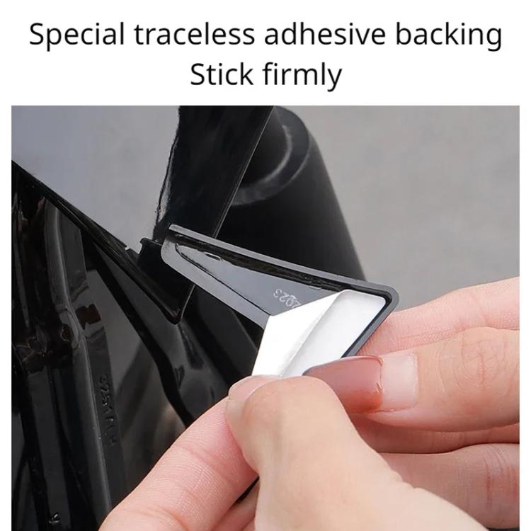 2pcs /Set For Tesla 2024 Model 3 Tailgate Anti-Collision Corner Protector - Anti Collision Sticker by buy2fix | Online Shopping UK | buy2fix