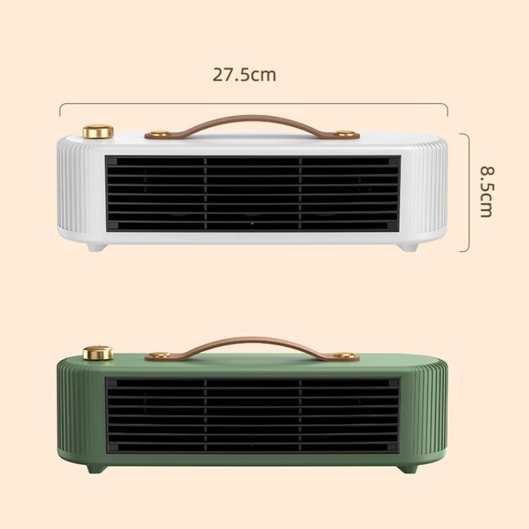 FS007 800W Home Desktop Heater Large Area PTC Heating Device, Spec: EU Plug(White) - Electric Heaters by buy2fix | Online Shopping UK | buy2fix