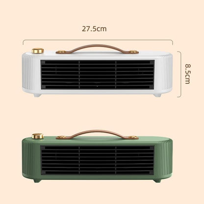 FS007 800W Home Desktop Heater Large Area PTC Heating Device, Spec: UK Plug(White) - Electric Heaters by buy2fix | Online Shopping UK | buy2fix