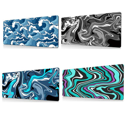 Large Abstract Mouse Pad Gamer Office Computer Desk Mat, Size: 300x800x2mm(Abstract Fluid 9) - Mouse Pads by buy2fix | Online Shopping UK | buy2fix