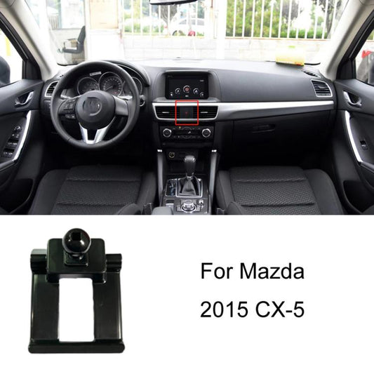 For Mazda Car-Mounted Special Mobile Phone Navigation Bracket Base, Model: 15 CX-5 - Special Car Holders by buy2fix | Online Shopping UK | buy2fix