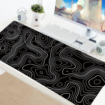 Large Abstract Mouse Pad Gamer Office Computer Desk Mat, Size: 300x800x2mm(Abstract Fluid 31) - Mouse Pads by buy2fix | Online Shopping UK | buy2fix