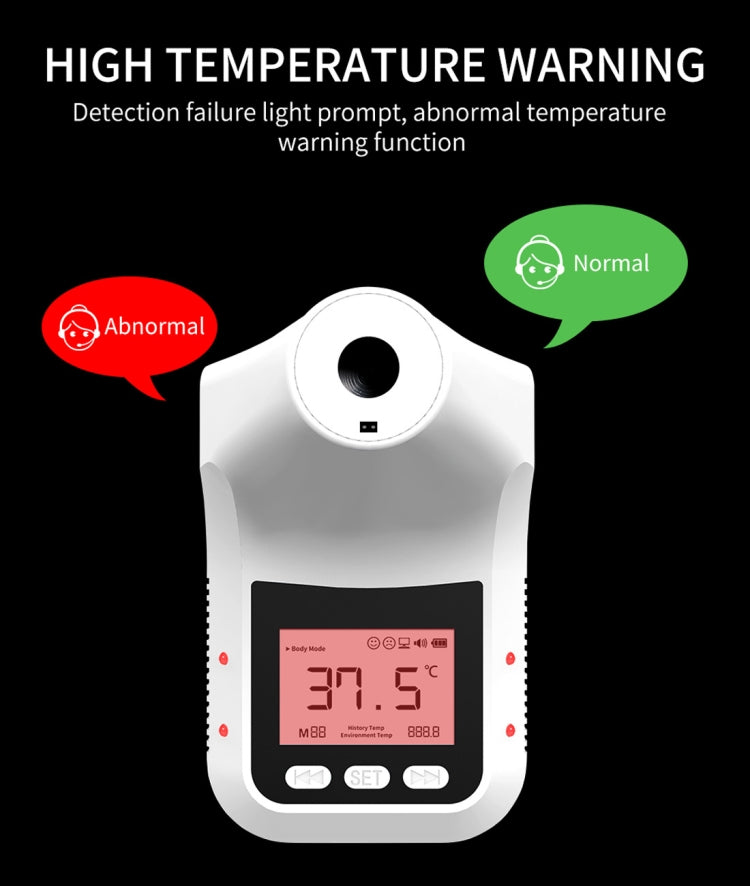 K3 Pro Handsfree Non-contact Forehead Body Light-sensitive Distance Sensor Infrared Thermometer, 2.8 inch LCD Display Screen - Infra-red Thermoscope by buy2fix | Online Shopping UK | buy2fix