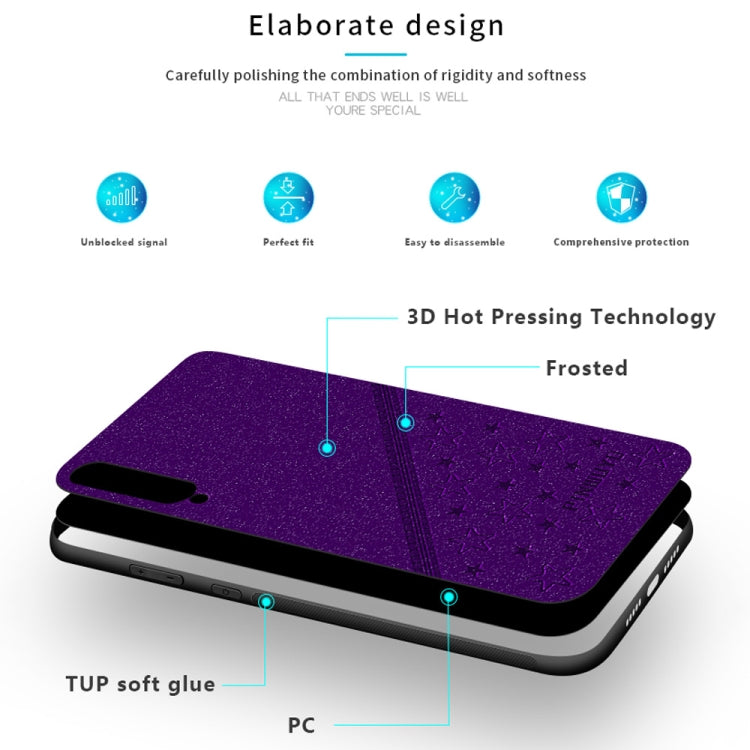 PINWUYO Full Coverage Waterproof Shockproof PC+TPU+PU Case for Xiaomi Mi 9(Purple) - Xiaomi Cases by dibase | Online Shopping UK | buy2fix