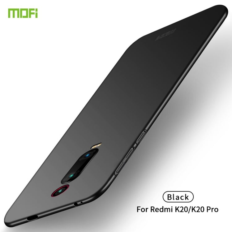 MOFI Frosted PC Ultra-thin Hard Case for Xiaomi Redmi K20(Black) - Xiaomi Cases by MOFI | Online Shopping UK | buy2fix