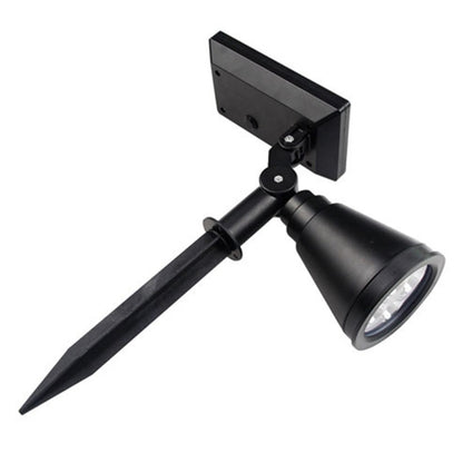 Solar Lights 2-in-1 Waterproof 4 LED Solar Spotlight Adjustable Wall Light Landscape Light Security Lighting - Solar Lights by YWXLight | Online Shopping UK | buy2fix