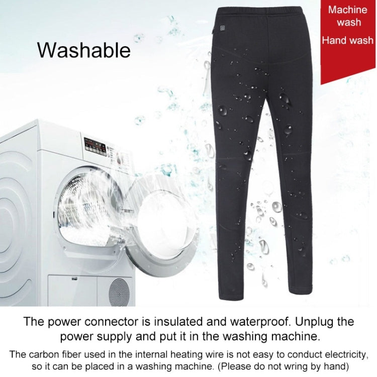 USB Secure Smart Thermostat Hair Hot Pants for Men (Color:Black Size:L) - Pants by buy2fix | Online Shopping UK | buy2fix
