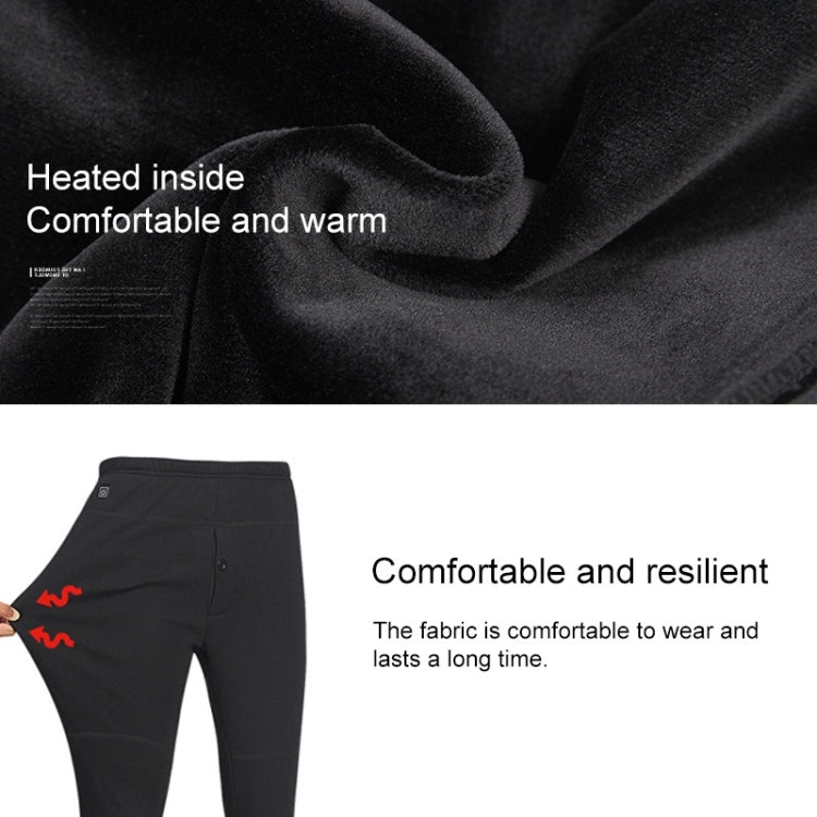 USB Secure Smart Thermostat Hair Hot Pants for Men (Color:Black Size:XL) - Pants by buy2fix | Online Shopping UK | buy2fix