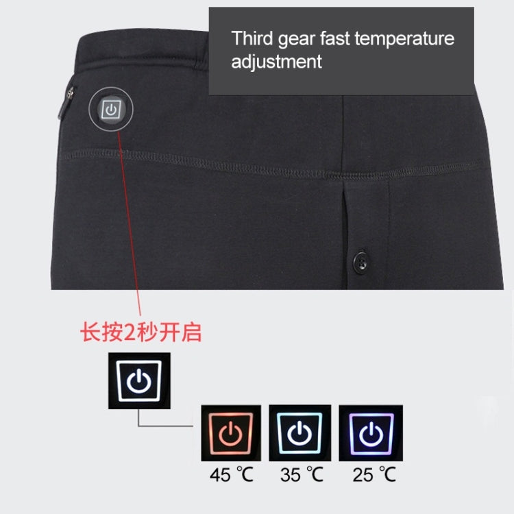 USB Secure Smart Thermostat Hair Hot Pants for Women (Color:Black Size:XXL) - Casual Pants by buy2fix | Online Shopping UK | buy2fix