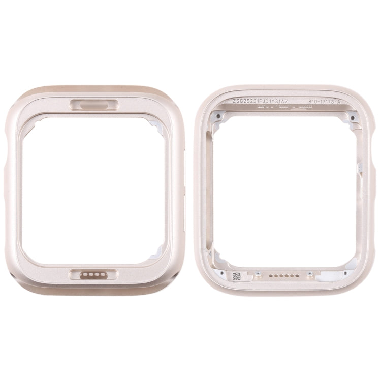 For Apple Watch Series SE 2022 40mm Stainless Steel Middle Frame Bezel Plate (Gold) - LCD Related Parts by buy2fix | Online Shopping UK | buy2fix