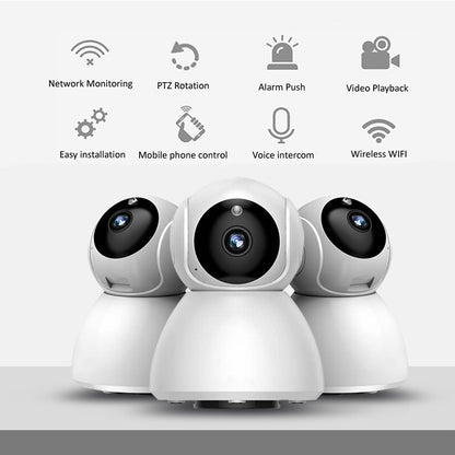 720P HD 1.0 MP Wireless IP Camera, Support Infrared Night Vision / Motion Detection / APP Control, UK Plug - Security by buy2fix | Online Shopping UK | buy2fix