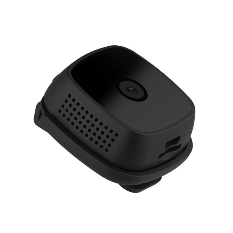 CAMSOY C9 HD 1280 x 720P 70 Degree Wide Angle Wireless WiFi Wearable Intelligent Surveillance Camera, Support Infrared Right Vision & Motion Detection Alarm & Loop Recording & Timed Capture(Black) - Mini Camera by CAMSOY | Online Shopping UK | buy2fix