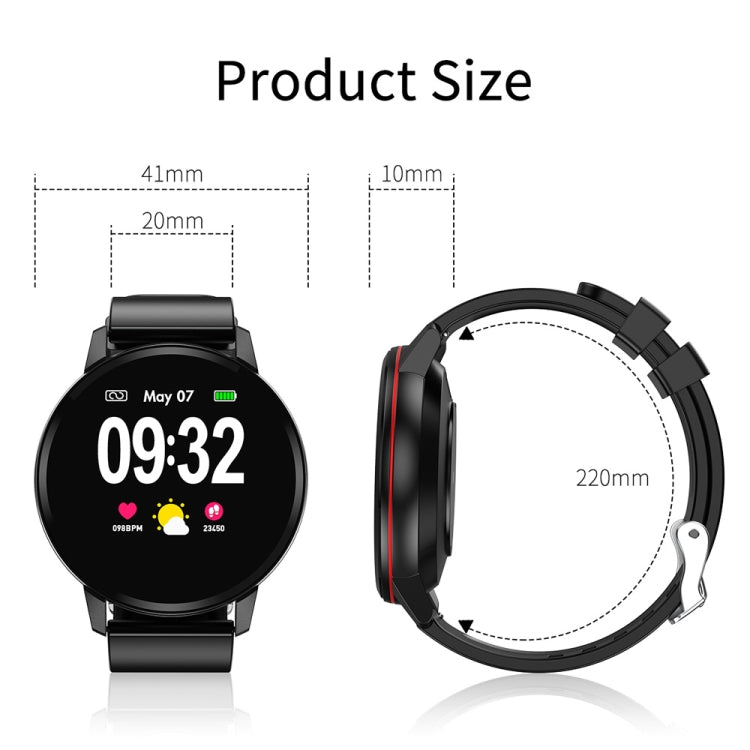 S01 1.22 inch IPS Display Color Screen Smart Bracelet IP67 Waterproof, Support Call Reminder/ Heart Rate Monitoring /Blood Pressure Monitoring/ Sleep Monitoring/Blood Oxygen Monitoring (Silver) - Smart Wear by buy2fix | Online Shopping UK | buy2fix