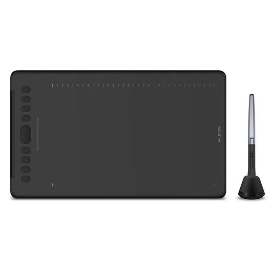 HUION H1161 5080 LPI Touch Strip Art Drawing Tablet for Fun, with Battery-free Pen & Pen Holder -  by HUION | Online Shopping UK | buy2fix