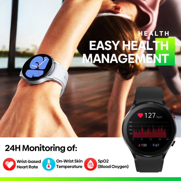Zeblaze GTR 3 1.32 inch Smart Watch, Support Voice Calling / Heart Rate / Blood Oxygen / On-Wrist Skin Temperature / Sport Modes (Silver) - Smart Wear by Zeblaze | Online Shopping UK | buy2fix