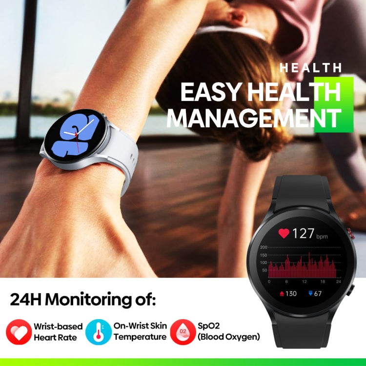 Zeblaze GTR 3 1.32 inch Smart Watch, Support Voice Calling / Heart Rate / Blood Oxygen / On-Wrist Skin Temperature / Sport Modes (Black) - Smart Watches by Zeblaze | Online Shopping UK | buy2fix