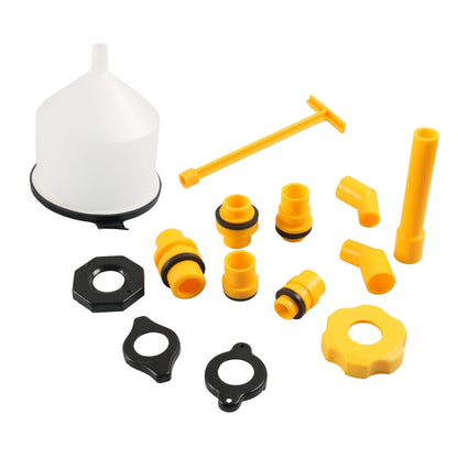 A8956-02 15 in 1 Car / Yacht Coolant Filling Funnel Kit(Black) - Hand Tool Sets by buy2fix | Online Shopping UK | buy2fix