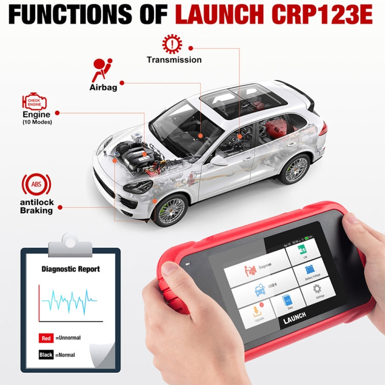 SC54-F01 9V-18V CRP123E Car ABS SRS Airbag OBD2 Diagnostic Tools - Code Readers & Scan Tools by buy2fix | Online Shopping UK | buy2fix