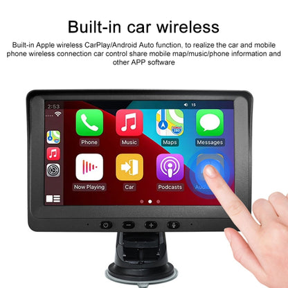 P704 7 inch Wireless CarPlay Car Navigator Smart Dual Camera Driving Recorder - Car DVRs by buy2fix | Online Shopping UK | buy2fix