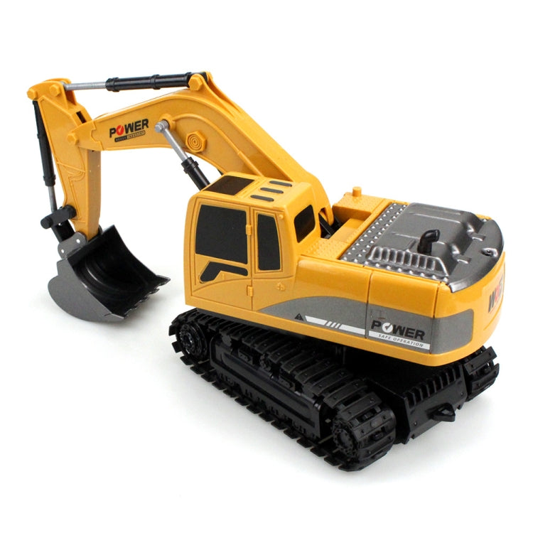 258-1 5 Channel 2.4G 1/24RC Remote-controlled Engineering Plastic Excavator Charging RC Car - RC Cars by buy2fix | Online Shopping UK | buy2fix