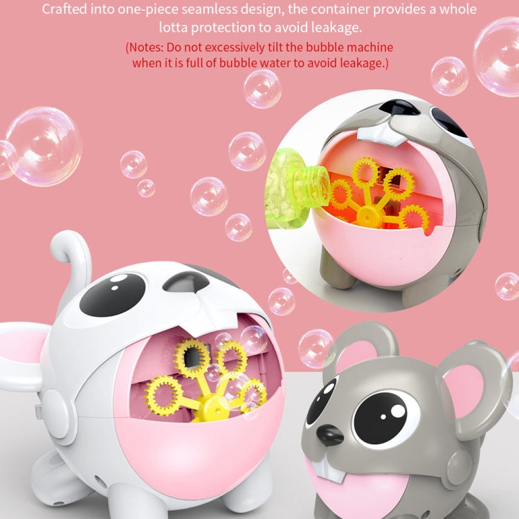 YDJ-V10 Automatic Cute Bubble Machine (With Battery)(White) - Toy Sports by buy2fix | Online Shopping UK | buy2fix